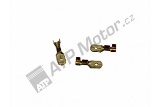 KONM6,3/1: Zástrčka plochá 2.5