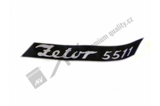 55115326: Nápis ZET 5511 P/L AGS