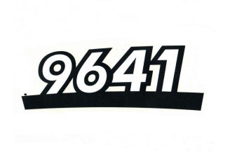 15802062: Side decal 9641 LH