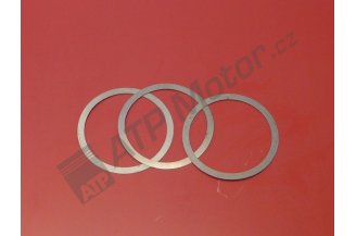 50453122: Adjusting shim 40x47x0,15 mm 30 km 80-170-184