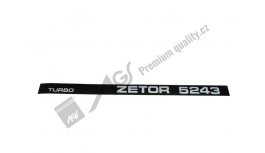 Nápis boční 5243 L AGS