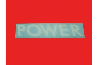 65802026: Seitliche Beschriftung POWER P