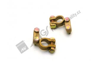 977361M: Clamp brass P(+) AGS