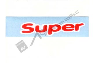 53802012: Nápis Super L AGS