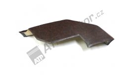 Mudguard upholstery LH brown 7211-7943