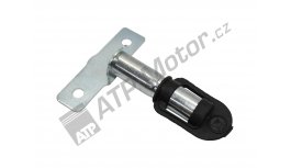 Watch light holder with catch