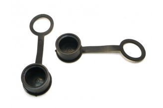 33408906: Dust cap quickcoupling black outer