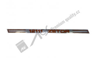 86804001: Nápis ZET 12111 P AGS