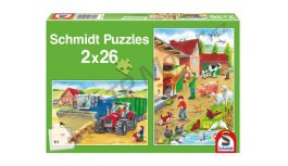 SCHMIDT - puzzle na farmě