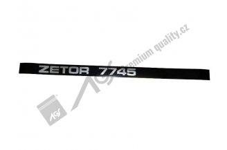 62119303: Nápis boční ZET 7745 L AGS