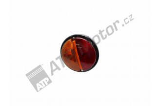Z105.6417: Tail lamp red/orange with number plate light LH