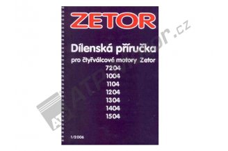 222212428: Příručka dílenská motory ZET EURO II 7204, 1004, 1104, 1204, 1304, 1404, 1504 CZ