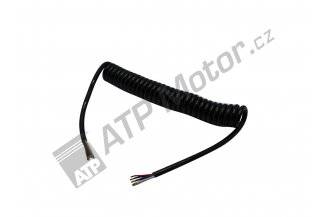 KAB7x1SP: Kabel spirálový 7x1 mm/63 mm 4,5 m
