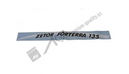 Nápis boční L Forterra 135 FRT AGS