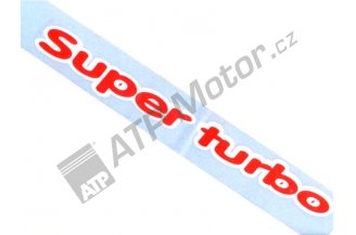 Nápis SUPER TURBO L