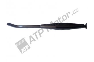 72011423SM: Auspuff mit Emailleflansch