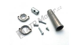 Connector to distributor of loader set