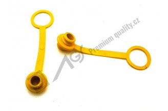 72114818ZL: Prachovka zásuvky ISO 12,5 žlutá AGS