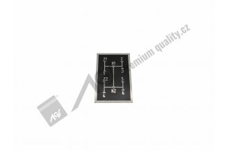 Z253907.25: Štítek řazení AL Z-25 AGS