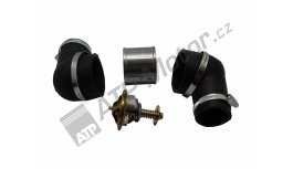 Elbow with bush - set