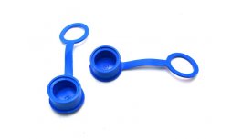 Dust cap quickcoupling blue outer