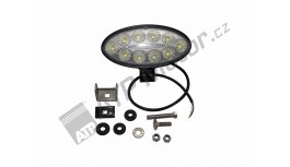 Oval LED work light