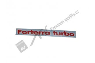 16802037: Nápis Forterra Turbo L AGS