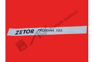 65802019: Nápis boční L Proxima 105 AGS