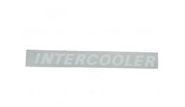 Decal INTERCOOLER smaller