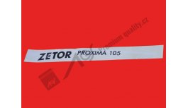 Nápis boční L Proxima 105 AGS