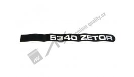 Nápis boční 5340 P MAJ-S AGS