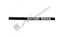Nápis boční ZET 5245 P AGS