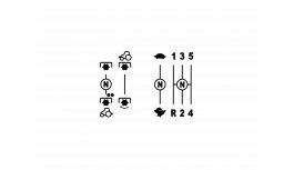 Schaltteller und VH bei 1000 und hinten.