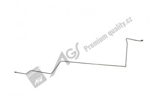 33227010: Trubka brzdová L   AGS