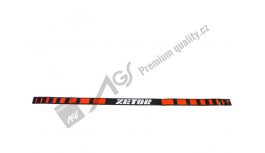 Nápis kabiny ZET zadní AGS