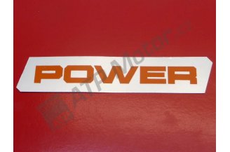 80802005: Plate POWER LH