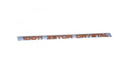 Aufschrift ZET CRYSTAL 10011 L