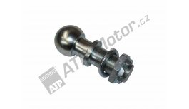 Kolík s koulí krátký se závitem