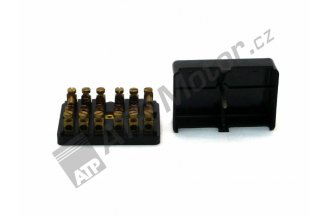 89355903: Skřínka pojistková 6 polová 443855005006 = 3 klemy