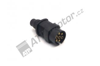 67115766VCZ: Vidlice 7 pólová plastová CZ