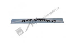 Nápis boční Forterra 95 FRT L AGS