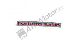 Aufschrift Forterra Turbo L