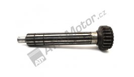 Hřídel drážkový