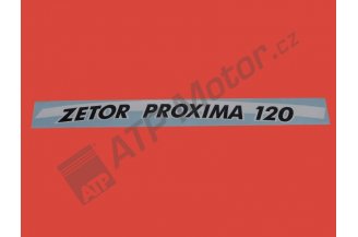 65802171: Nápis ZET Proxima 120 L