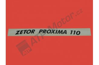 65802119: Nápis ZET Proxima 110 L