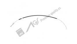 Lanko plynu s bowdenem a koncovkou kratší UNC-061 AGS