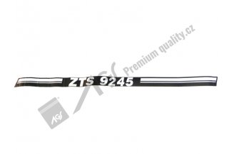 83805592: Nápis ZTS 9245 L AGS
