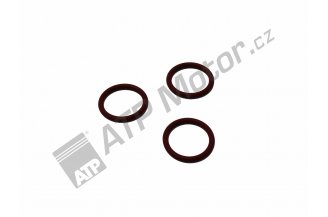 974616: Těsnící kroužek o14x2 Si červený