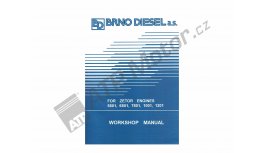 Příručka dílenská motory UŘ III Z5801-1301 AJ