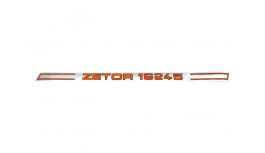 Aufschrift ZET 16245 L